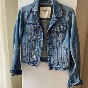 Abercrombie & Fitch jean jacket xs